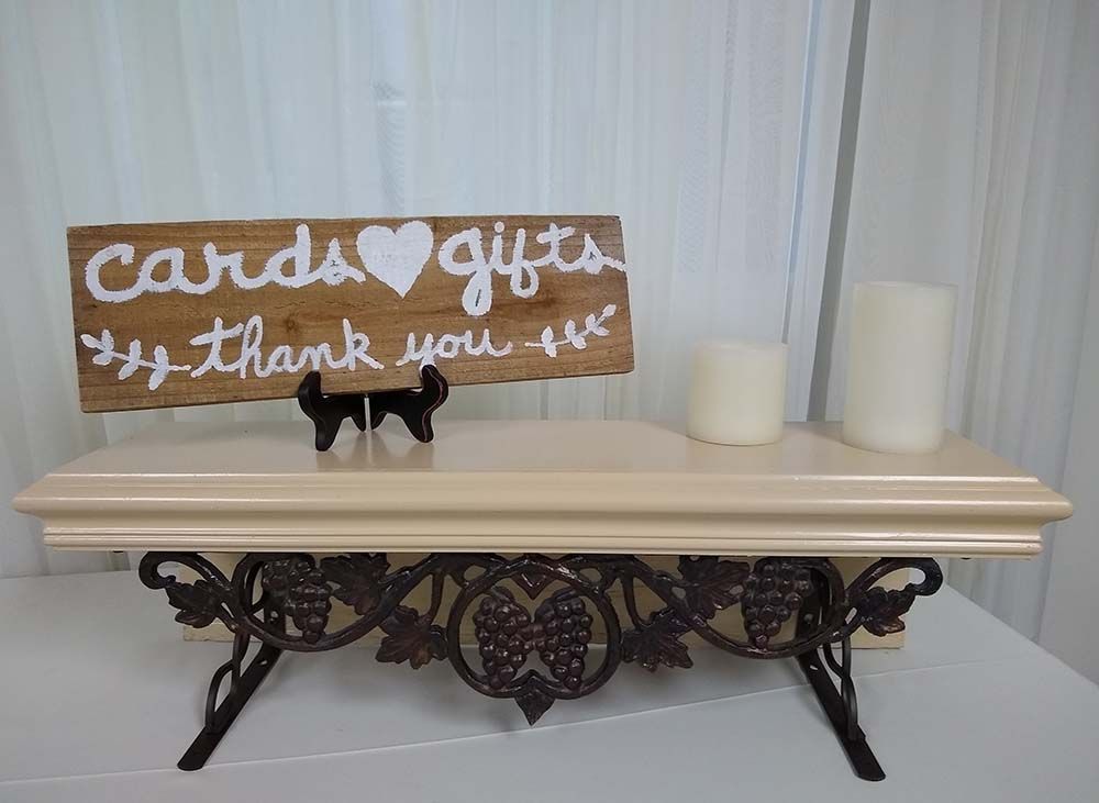 Grape Vine Shelf