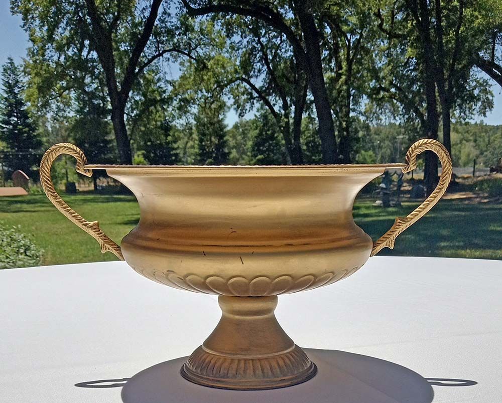 Assorted Gold Floral Urn Assorted Gold Floral Urn