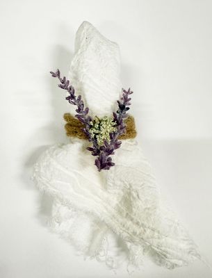 Lavender Napkin Rings