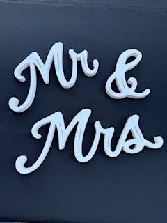 Mr. & Mrs. Letters Mr. & Mrs. Letters