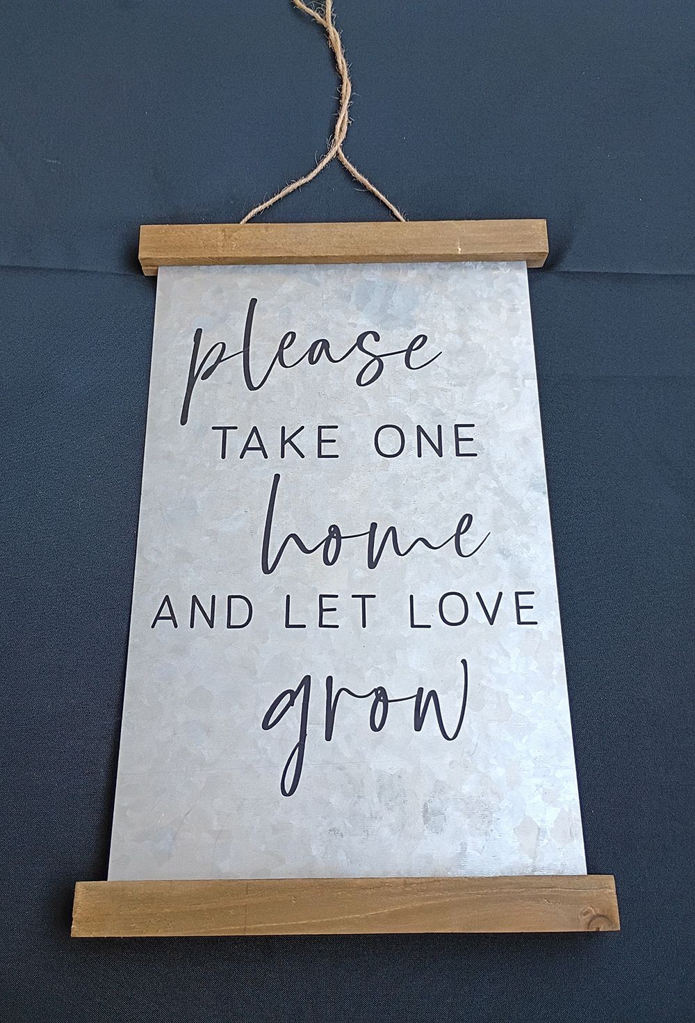 Please Take One Home and Let Love Grow SIgn