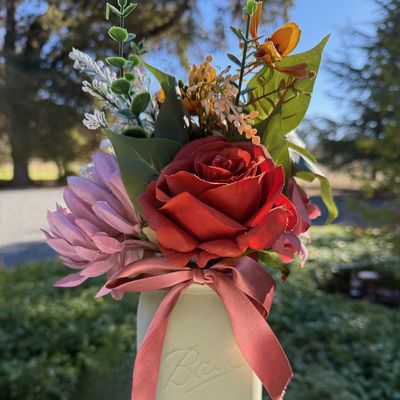 Mason Jar Flower Arrangements
