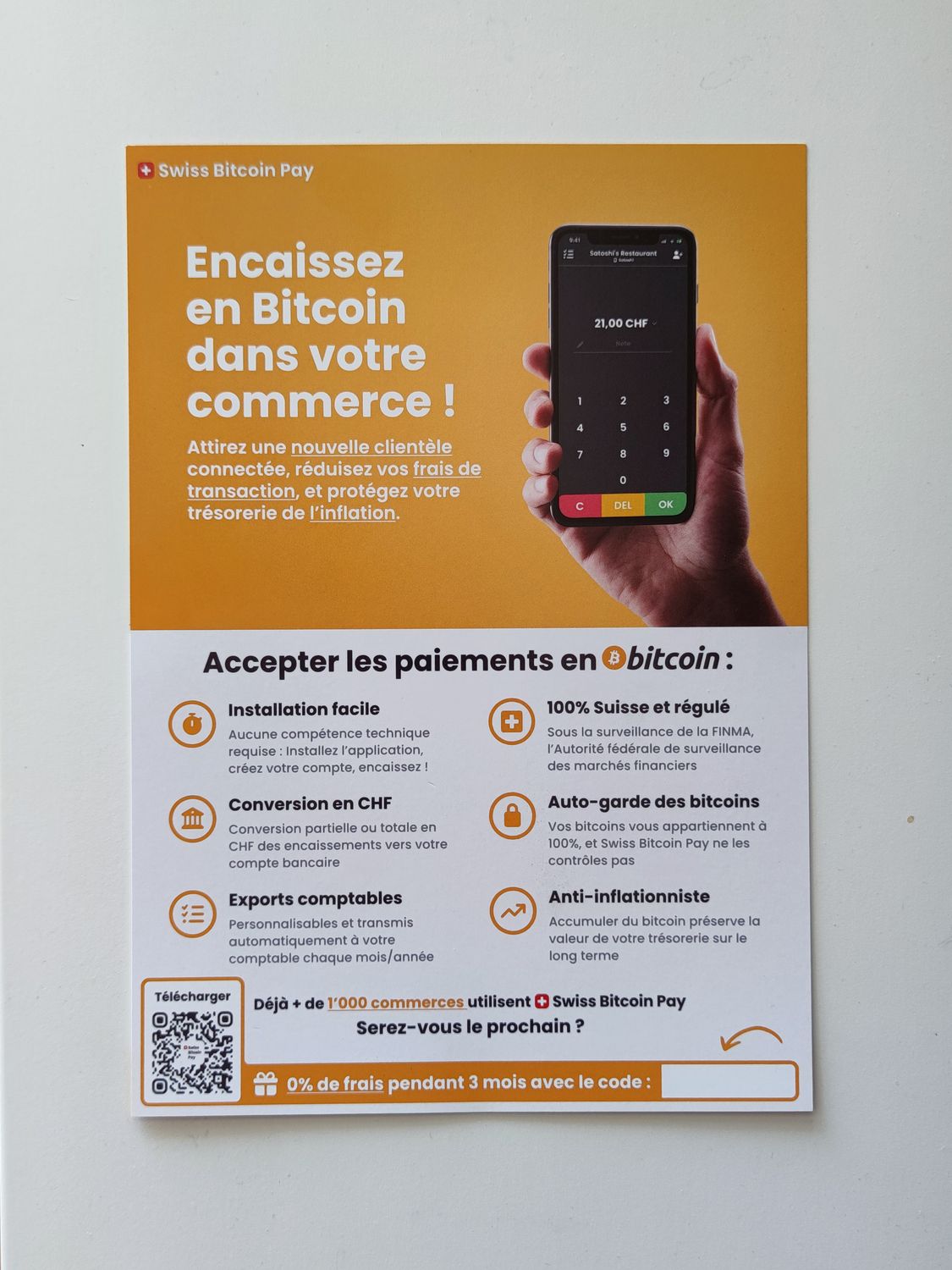 Swiss Bitcoin Pay - Accept Bitcoin in your Business