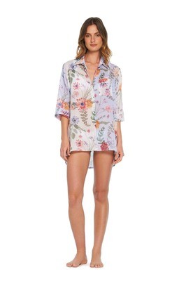 FLORAL SHIRT/DRESS