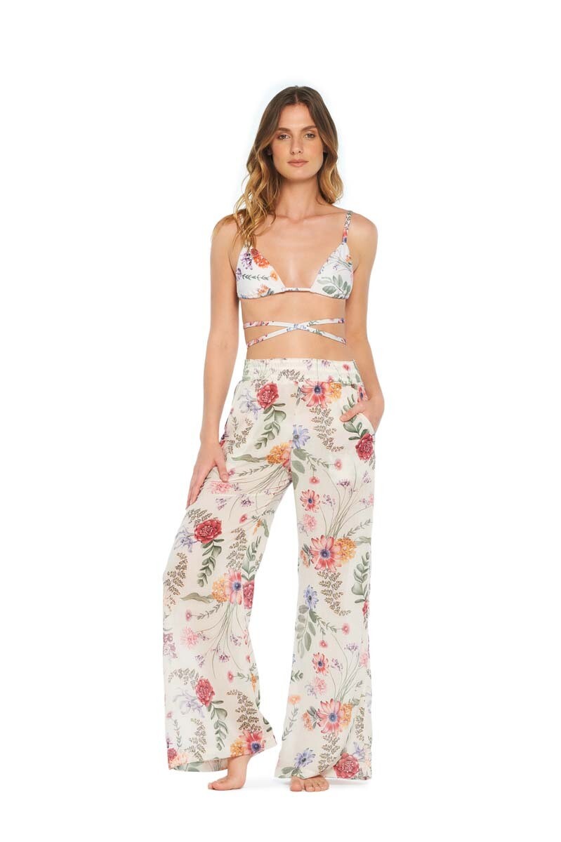 FLORAL PANT