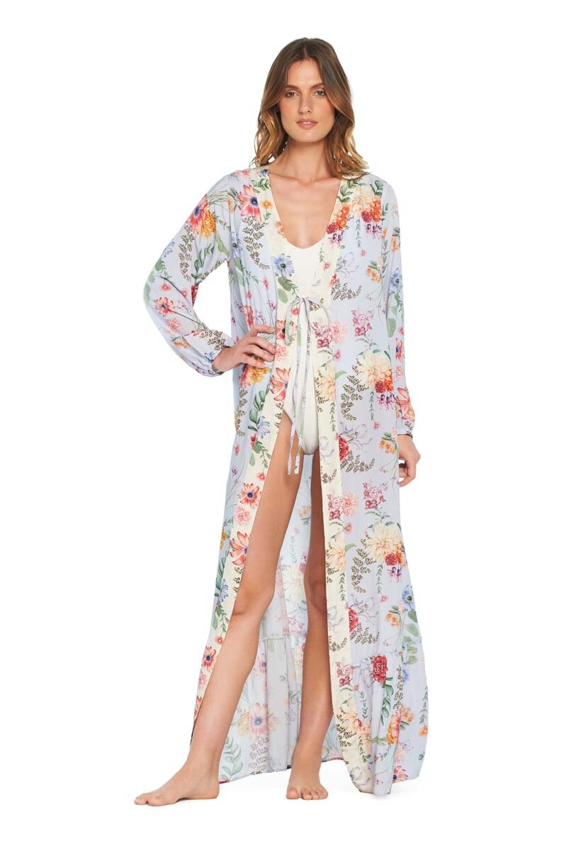 FLORAL KIMONO