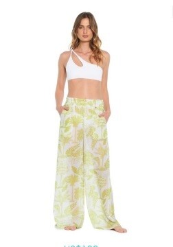 GREEN LIME PANT
