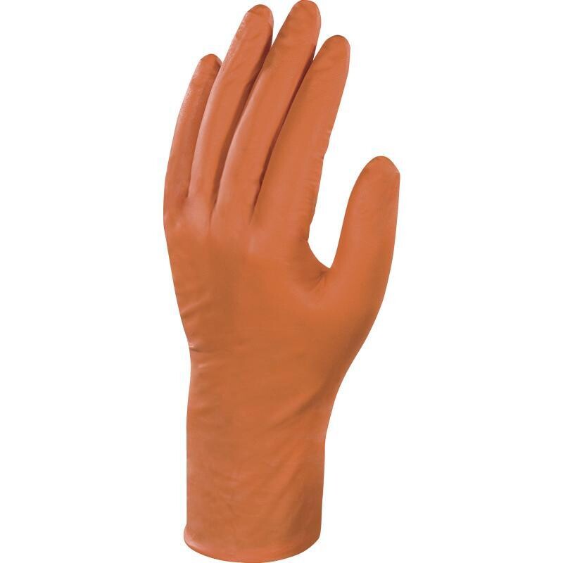GUANTO NITRILE MONOUSO SPESSORATO PIGMENTATO