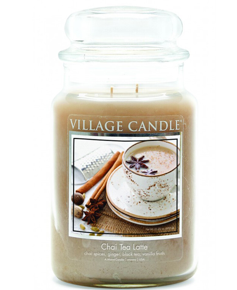 Village Candle Chai tea latte 26oz