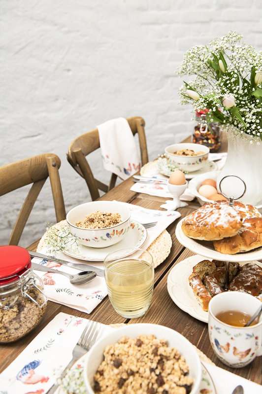 Piatto Gallo e Gallina