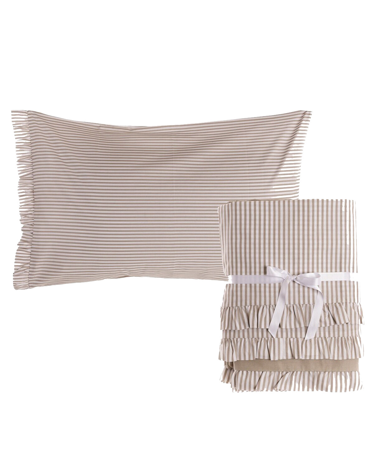 Completo letto 2 piazze Gelateria beige