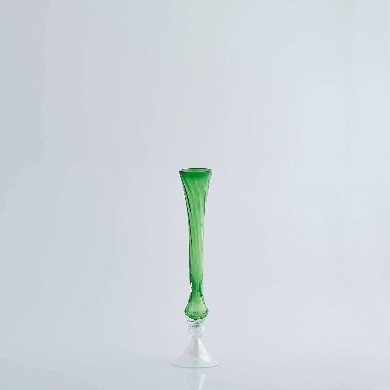 Vaso Flutes con piedistallo