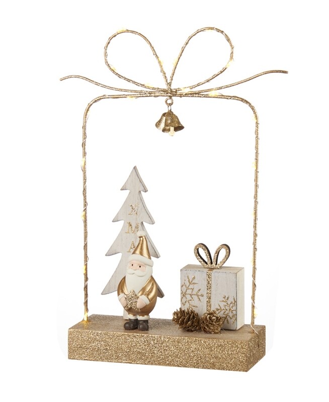 Decorazione led Fili di luce Babbo natale Decorazione led Fili di luce Babbo natale