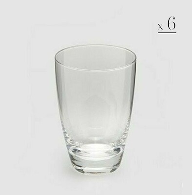Set 6 bicchieri acqua
