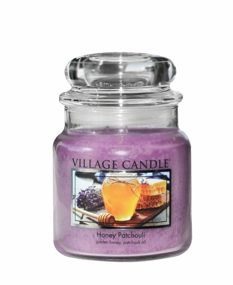 Village Candle Honey Patchouli 16oz