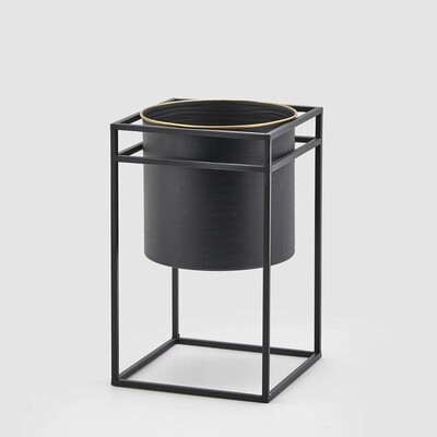 Portavaso cilidrico con supporto