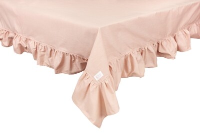 Tovaglia Annette con balza 160x200cm
