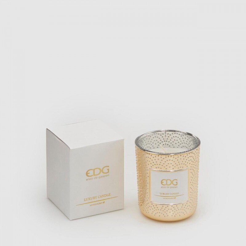 Candela specchio champagne