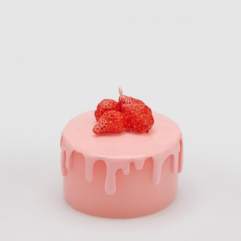Candela tortino fragole