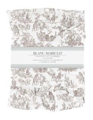 Completo letto matrimoniale Toile de Jouy