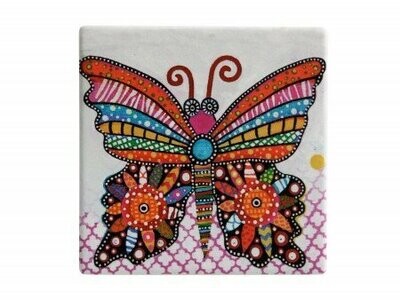 Sottobicchiere Smile farfalla Flutter