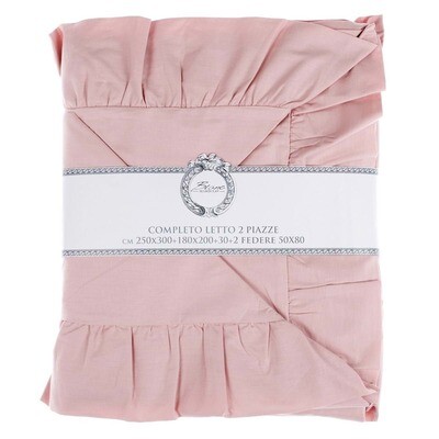 Completo letto 2 piazze Iris