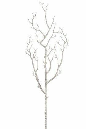 Ramo decorativo argento