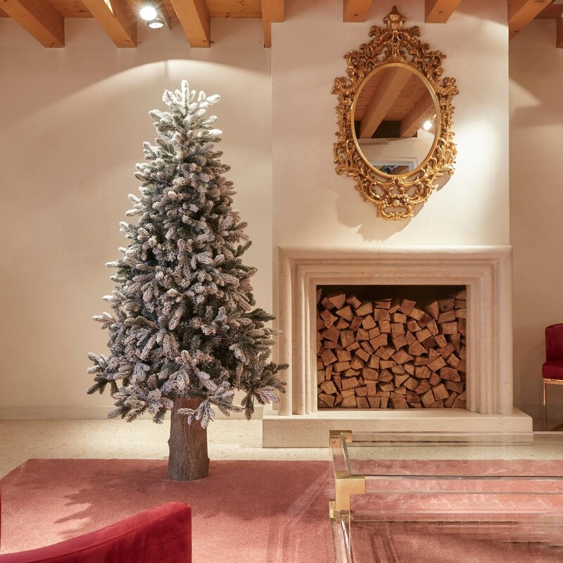 Pino innevato EDG Merano senza led h.180cm Pino innevato EDG Merano senza led h.180cm
