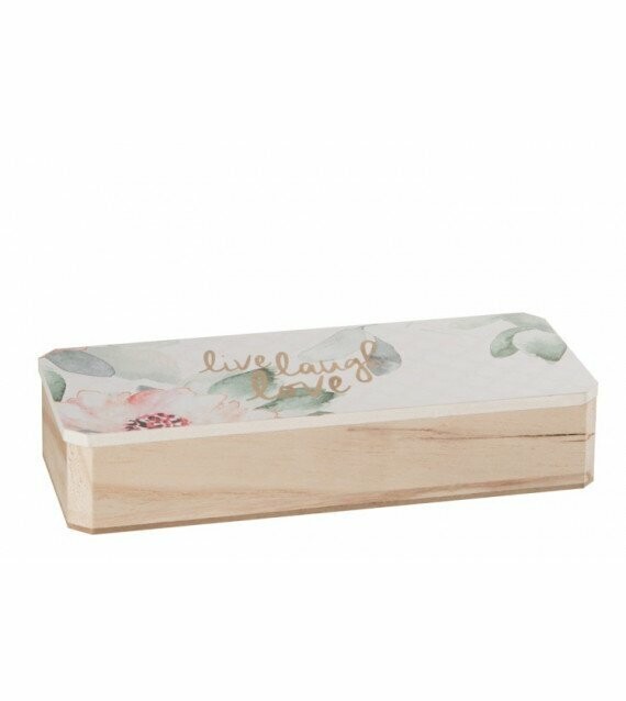 Scatola legno live love