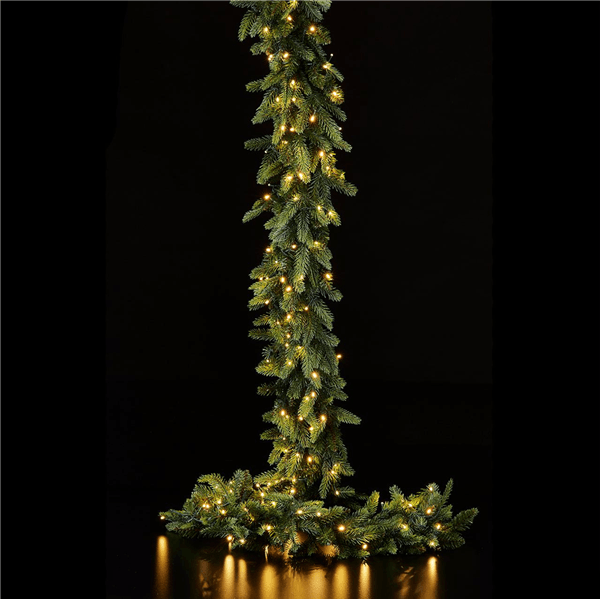 Festone pino Luxury con led