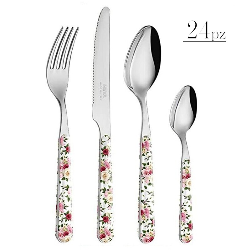 Set 24 posate Roses