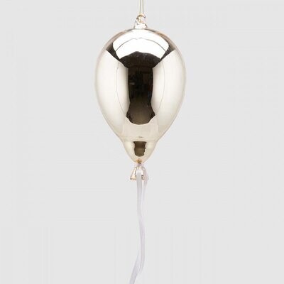 Decoro palloncino argento