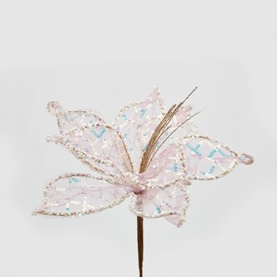 Giglio glitter rosa