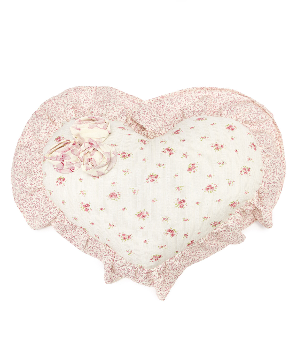 Cuscino cuore patchwork