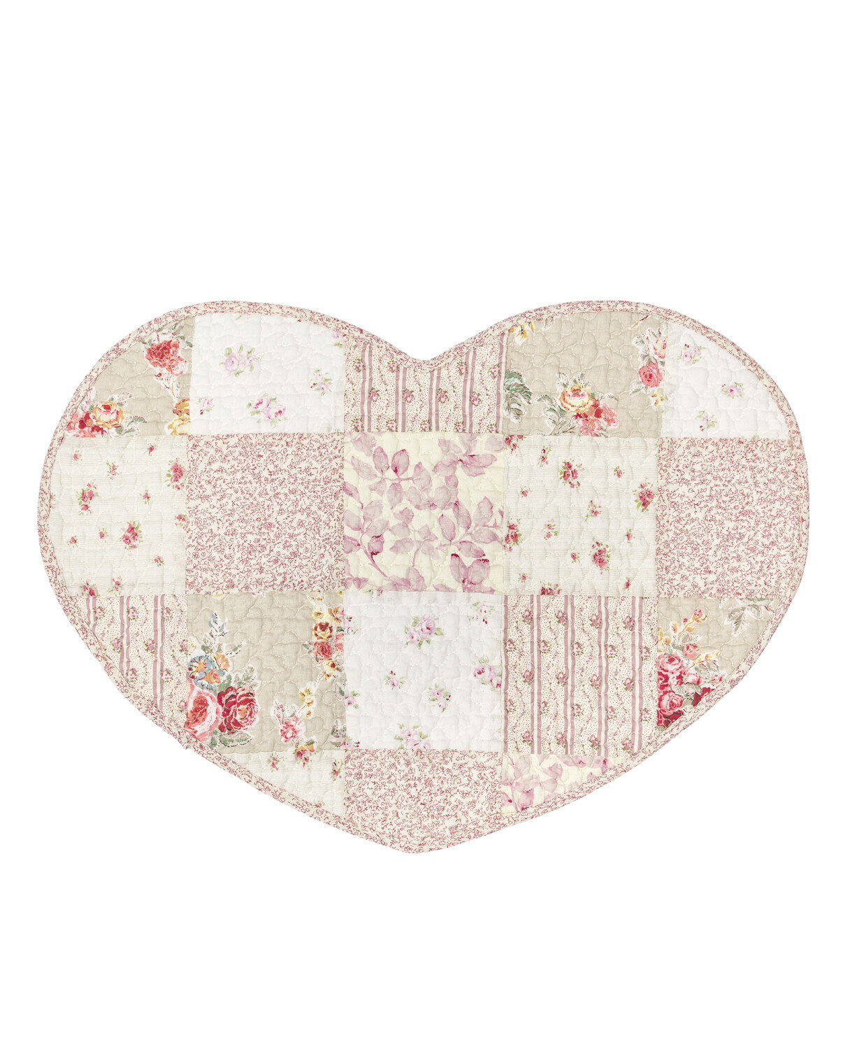 Tovaglietta cuore boutis patchwork