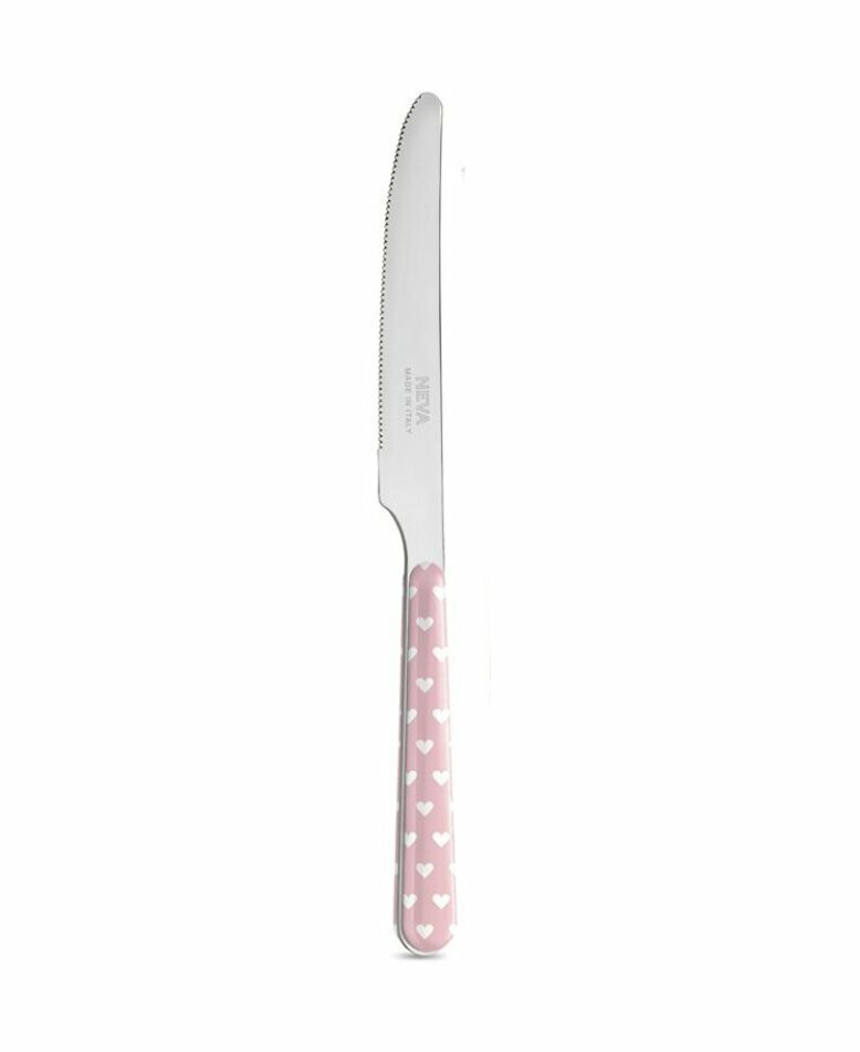 Coltello cuori rosa