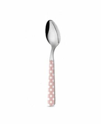 Cucchiaino pois rosa