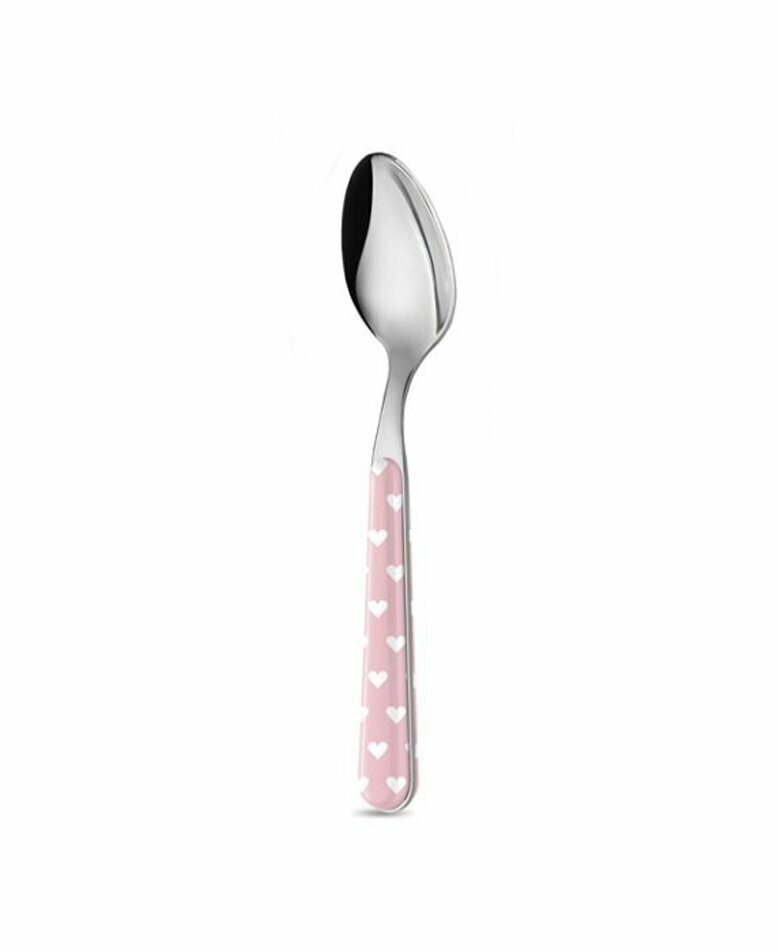 Cucchiaino cuori Rosa