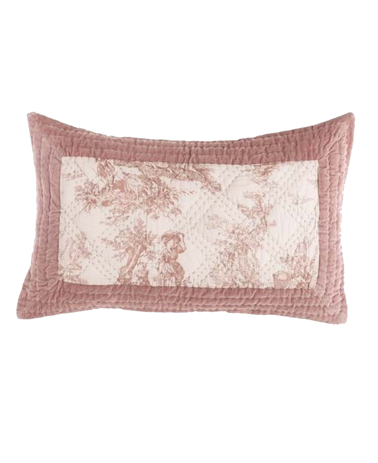 Copriguanciale Vintage Velvet rosa