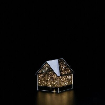 Teca casetta con led