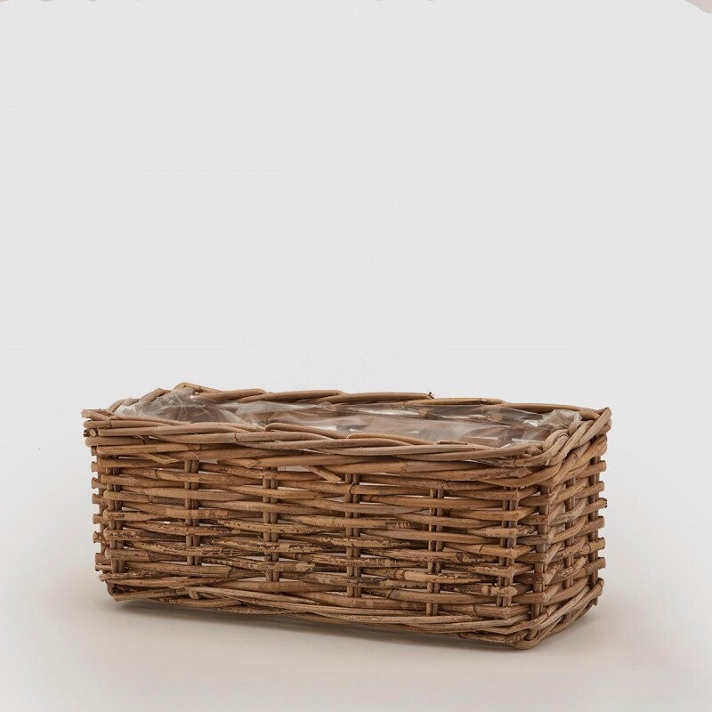 Cesto rattan rettangolare