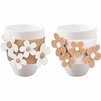 Set 2 mug Flower Glam
