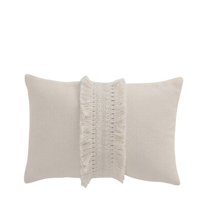 Cuscino rettangolare nappe