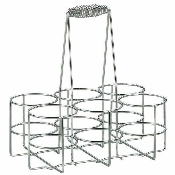 Portabottiglie Cromo