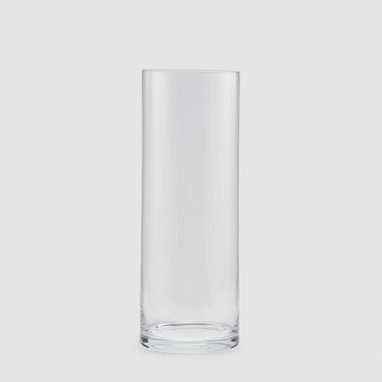 Vaso cilindrico in vetro h.50cm