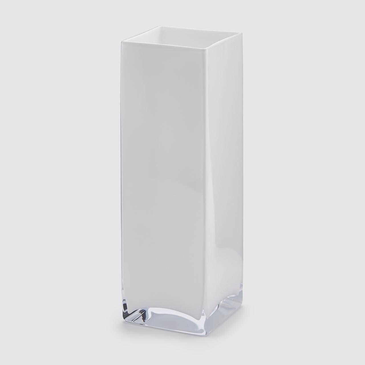 Vaso quadrato in vetro