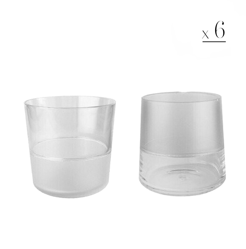 Set 6 bicchieri Lounge frosty Set 6 bicchieri Lounge frosty