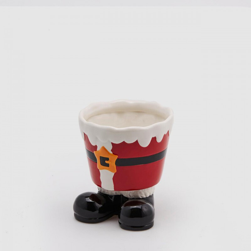Vaso piedi babbo natale