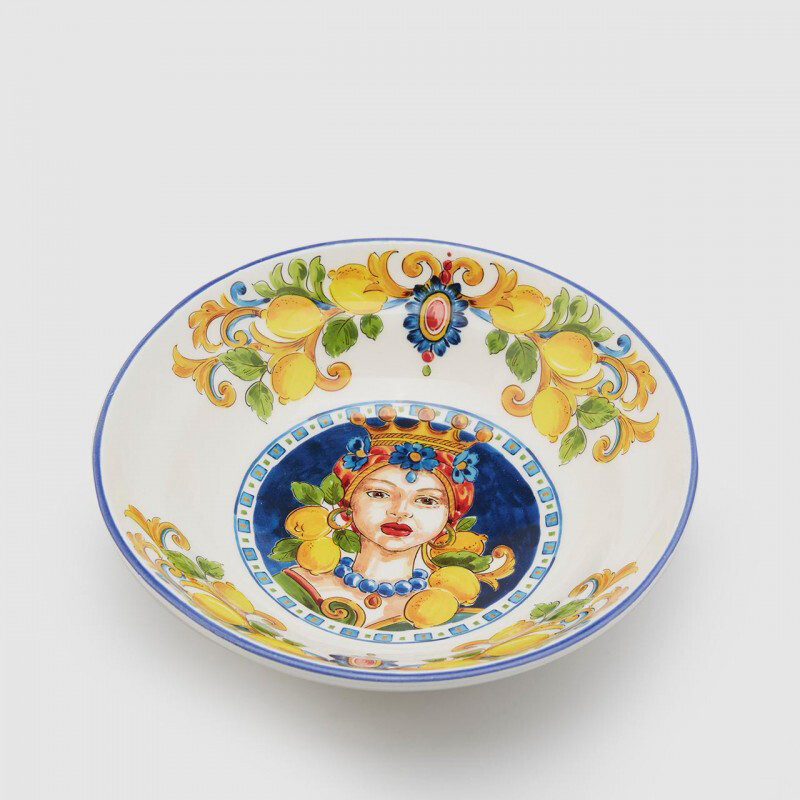 Piatto fondo Caltagirone