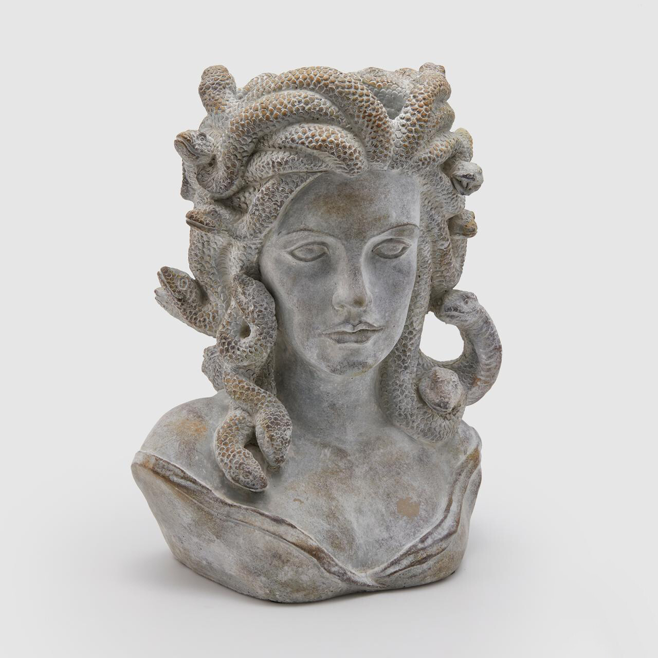 Vaso cemento Medusa